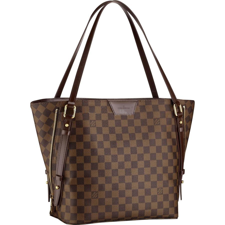 Best Replica Louis Vuitton Cabas Rivington Damier Ebene Canvas N41108